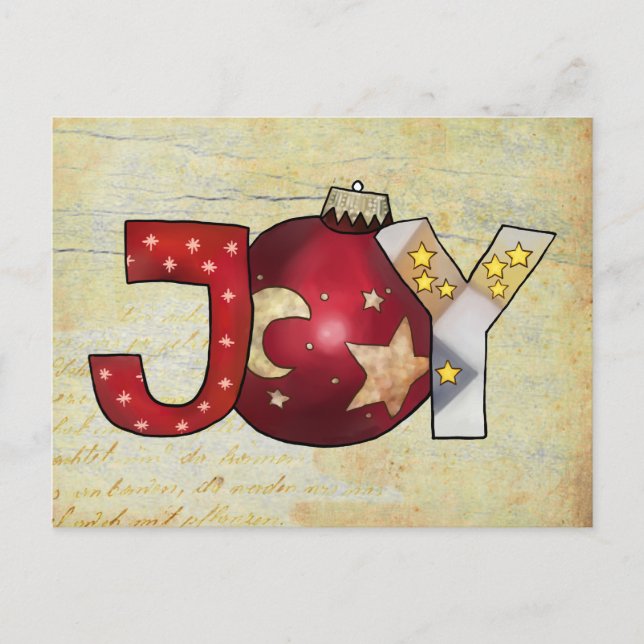Joy postcard (Front)