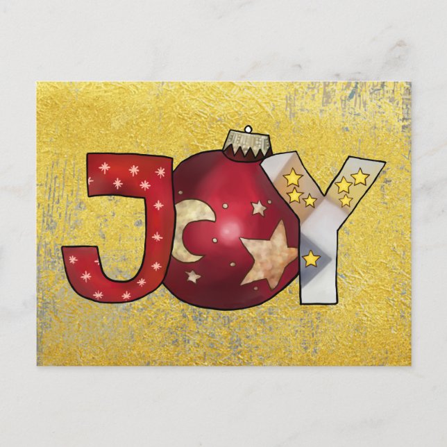 Joy postcard (Front)