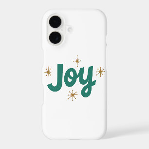 Joy pretty Christmas White and blue text