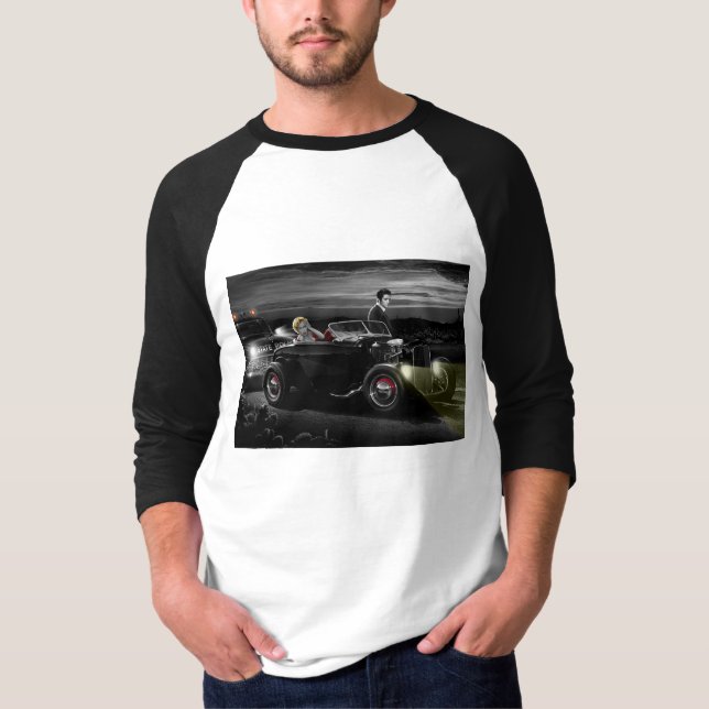 Joy Ride B&W T-Shirt (Front)