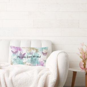 Joy Rises from the Soul Lumbar Cushion