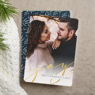 Joy Script   Elegant Vertical Christmas