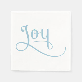 Joy Script Sky Napkin