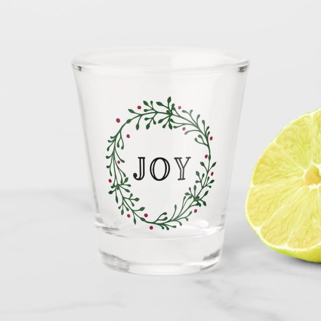 Joy Shot Glass (Front)