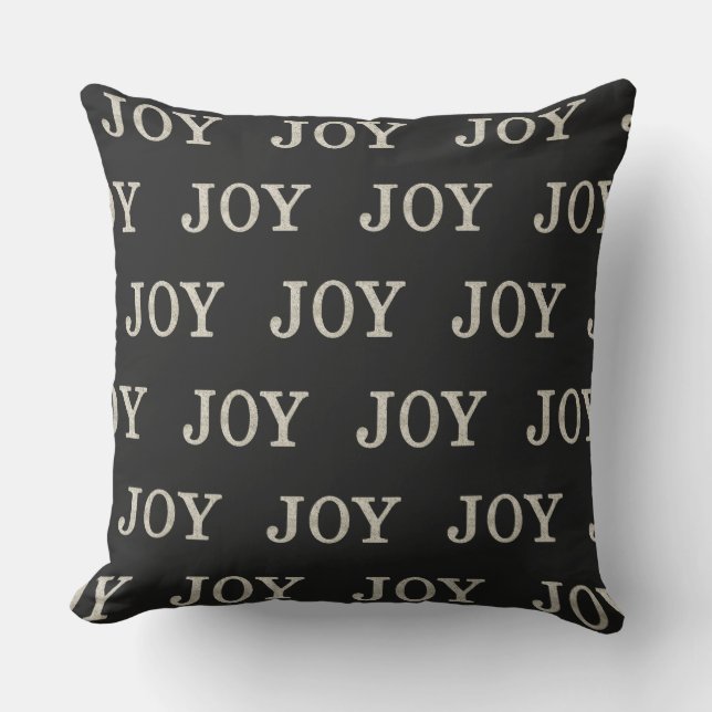 JOY (silver) Cushion (Front)