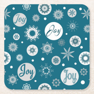 Joy Square Paper Coaster
