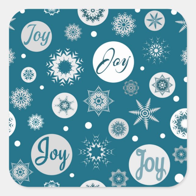Joy Square Sticker (Front)