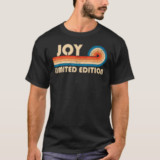 JOY Surname Retro Vintage 80s 90s Birthday Reunion T-Shirt