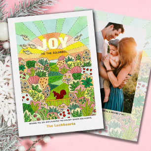 Joy to the Squirrel Photo Foil