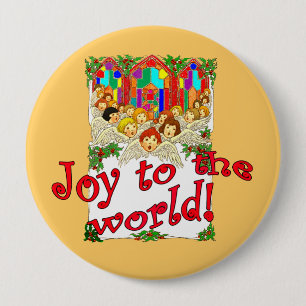 Joy to the World! 10 Cm Round Badge