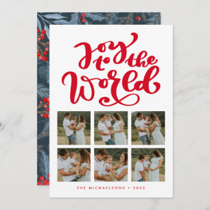 JOY TO THE WORLD Add Your Photos Collage