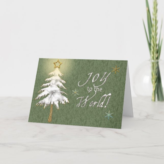 JOY to the World card (Front)