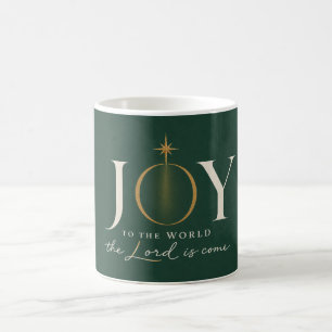 JOY TO THE WORLD Christian Christmas Coffee Mug
