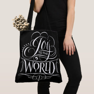 Joy to the World Christmas Christian Jesus God Tote Bag