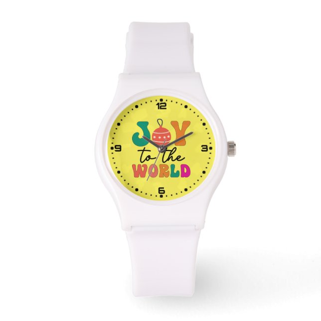 Joy to The World - Christmas Design-50835 Watch (Front)