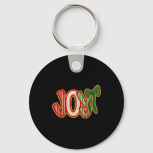 Joy To The World Crochet Jesus Christian Holiday C Key Ring