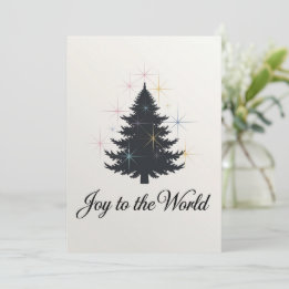 Joy to the World Holiday Card