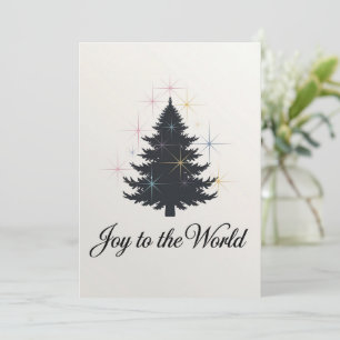 Joy to the World Holiday Card