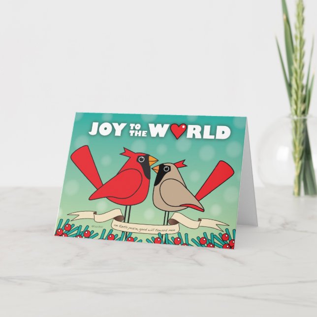 Joy to the World II Card (Front)