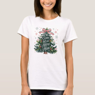 Joy to the World Jesus Christmas T-Shirt