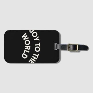 Joy to the World Luggage Tag