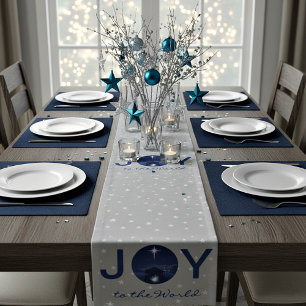 Joy to the World nativity Short Table Runner
