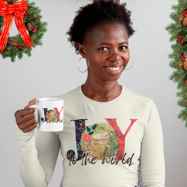 Joy To The World  Nativity   T-Shirt (Creator Uploaded)