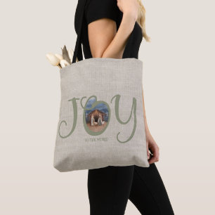 JOY to the World Nativity Tote Bag
