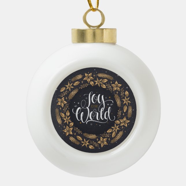 Joy To The World Ornament (Front)
