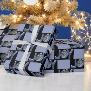 Joy to the World Ornament Wrapping Paper