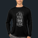 Joy to the World - Religious Christmas Lettering Tri-Blend Shirt<br><div class="desc">Whenever I sing this Christmas carol, the …. 'Joy to the World…' portion is always so much fun. It comes out in full strength and with… 'Joy'. That was the inspiration for this marvellous piece of calligraphic artwork by professional lettering artist Ivan Angelic. So modern, so fashionable and yes, inspirational....</div>