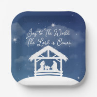 Joy to the World Religious Christmas Nativity