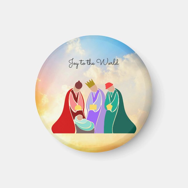 Joy to the World, The Three Wise Men, Magnet (Front)