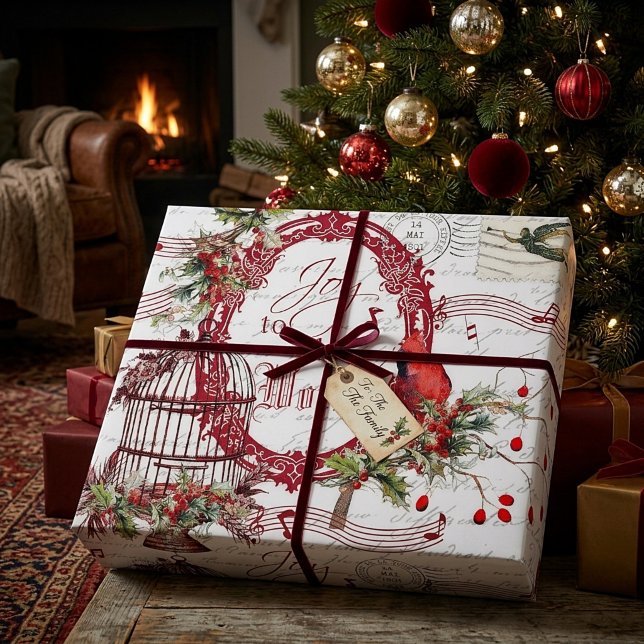 Joy to the world wrapping paper (Creator Uploaded)