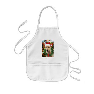 Joy to thee Puppy Kids Apron