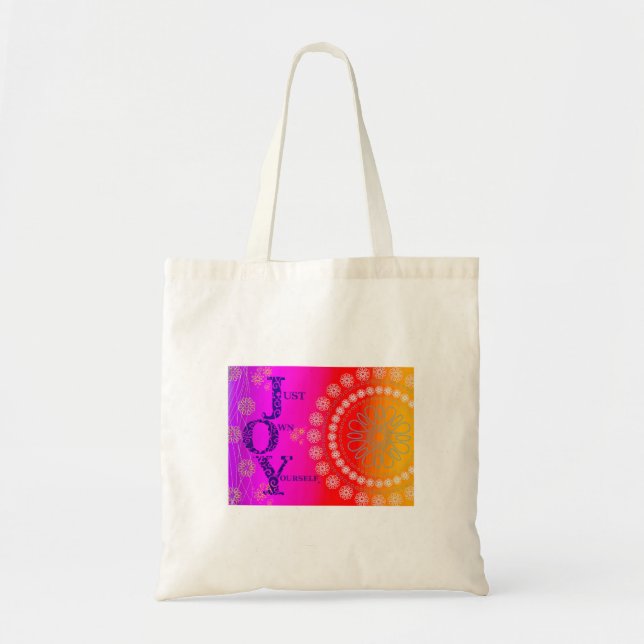 JOY Vibrant Tote Bag (Front)