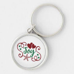 JOY Wall Clock Key Ring