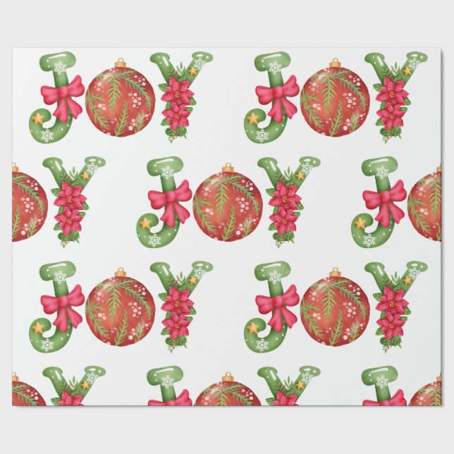 Joy Wrapping Paper (Seam)