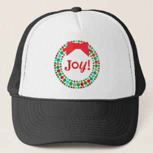 Joy Wreath Trucker Hat