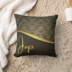 joyce name on Throw Pillow