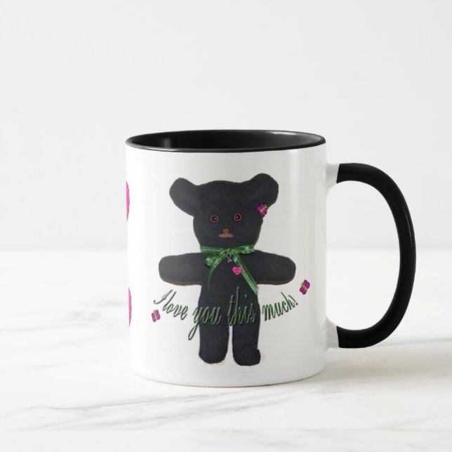 Joyce's Teddy Bearette Mug (Right)