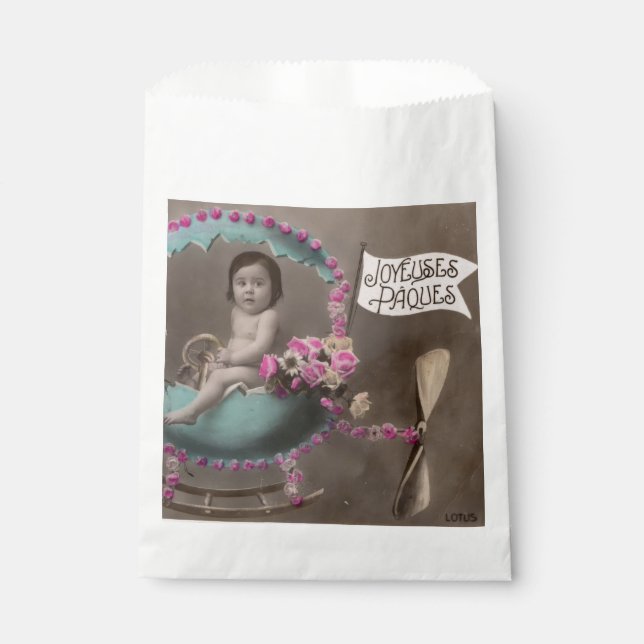 Joyeuse Paques Favour Bags (Front)