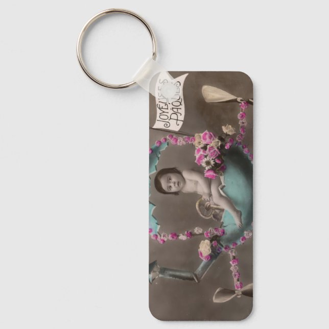 Joyeuse Paques Key Ring (Front)