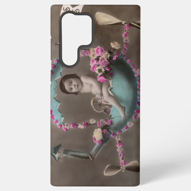 Joyeuse Paques Samsung Galaxy S22 Ultra Case (Back)