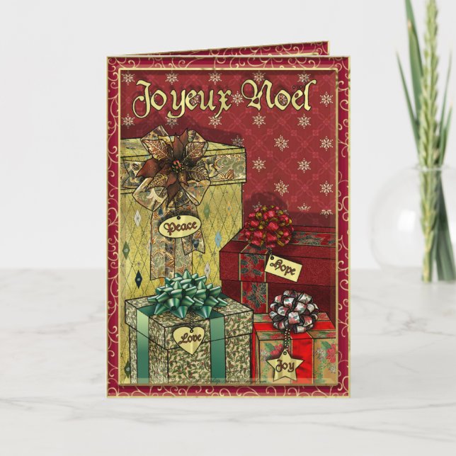 Joyeux Noel Card (Front)