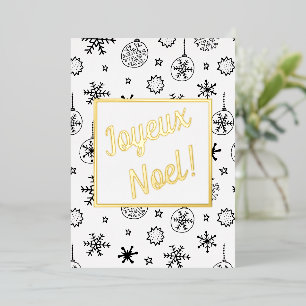 Joyeux Noel! Christmas Holiday with Your Words