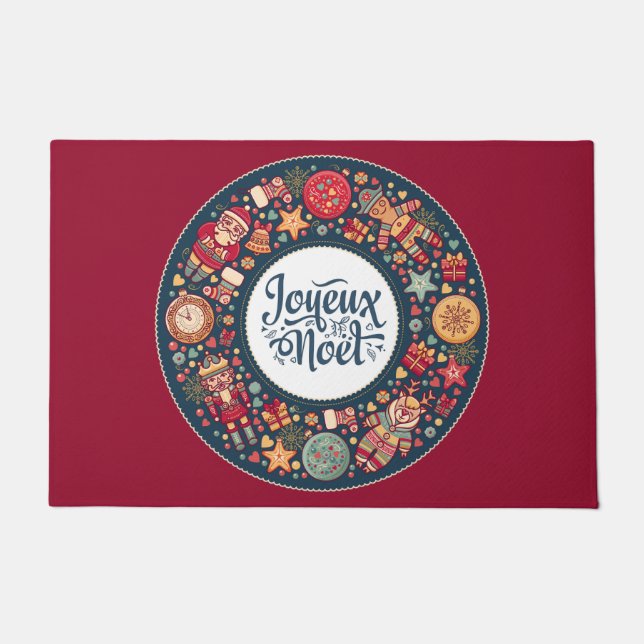 Joyeux Noel Doormat (Front)