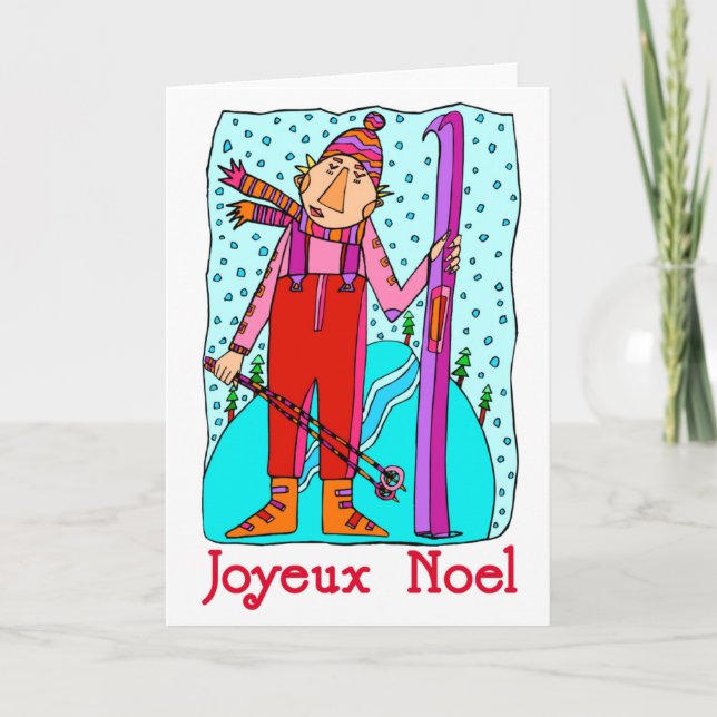 Joyeux Noel Greeting Cards (Front)