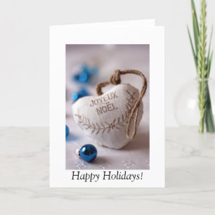Joyeux Noel Holiday Card