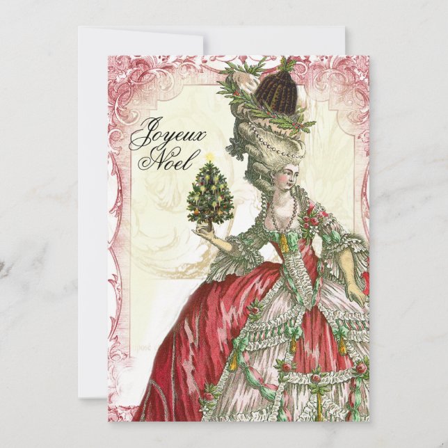 Joyeux Noel Holiday Card (Front)